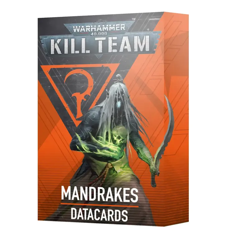 Games Workshop Warhammer Games Workshop - Kill Team: Datacards - Mandrakes (en)