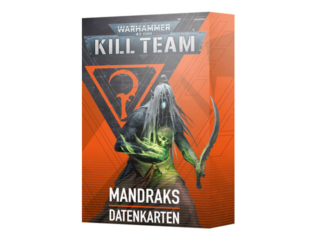 Games Workshop Warhammer Kill Team: Datacards - Mandrakes (de)