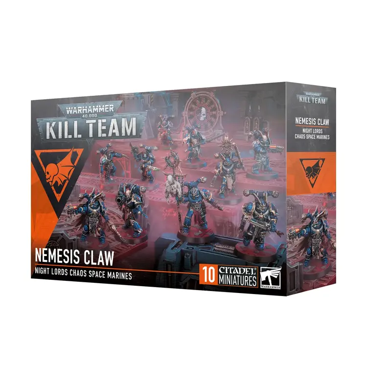 Games Workshop Warhammer Warhammer 40000 - Kill Team: Nemesis Claw / Chaos Space Marines: Night Lords