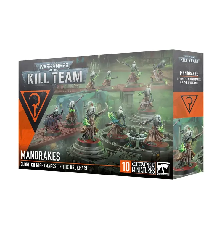Games Workshop Warhammer Warhammer 40000 - Kill Team: Mandrakes / Drukhari: Eldritch Nightmares