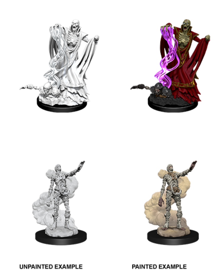 Wizkids Wizkids - Nolzur's Marvelous Miniatures: Lich & Mummy Lord
