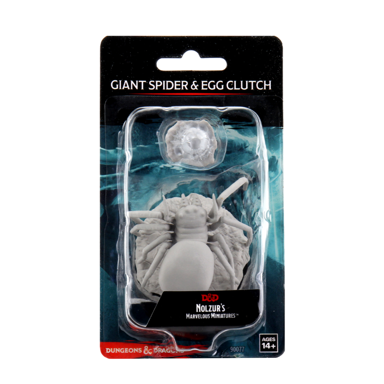 Wizkids Wizkids - Nolzur's Marvelous Miniatures: Giant Spider & Egg Clutch