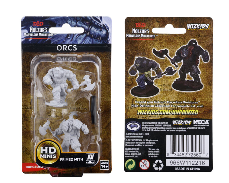 Wizkids Wizkids - Nolzur's Marvelous Miniatures: Orcs