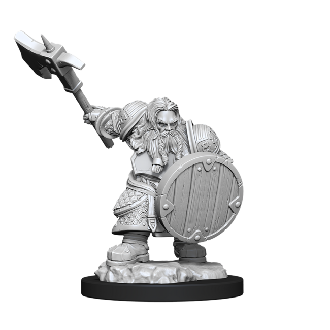 Wizkids Wizkids - Nolzur's Marvelous Miniatures: Dwarf Fighter