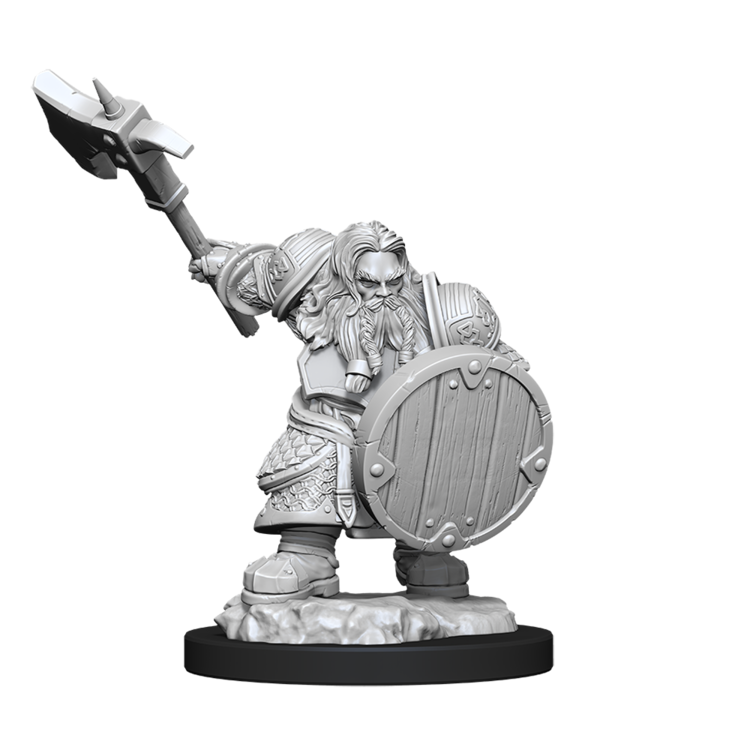 Wizkids Wizkids - Nolzur's Marvelous Miniatures: Dwarf Fighter