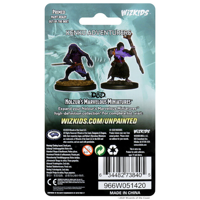 Wizkids Wizkids - Nolzur's Marvelous Miniatures: Kenku Adventurers