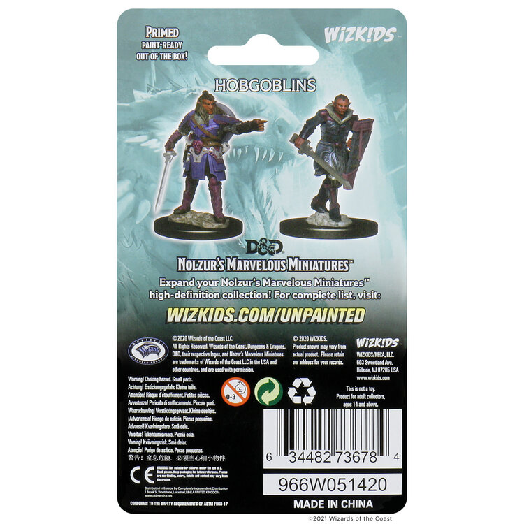 Wizkids Wizkids - Nolzur's Marvelous Miniatures: Hobgoblins