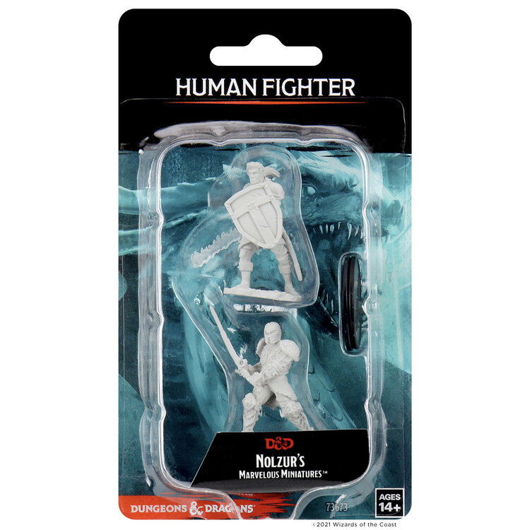 Wizkids Wizkids - Nolzur's Marvelous Miniatures: Human Fighter