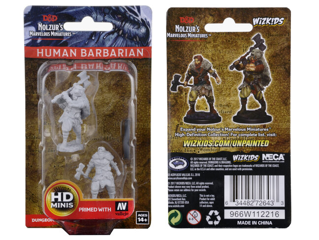 Wizkids Human Barbarian