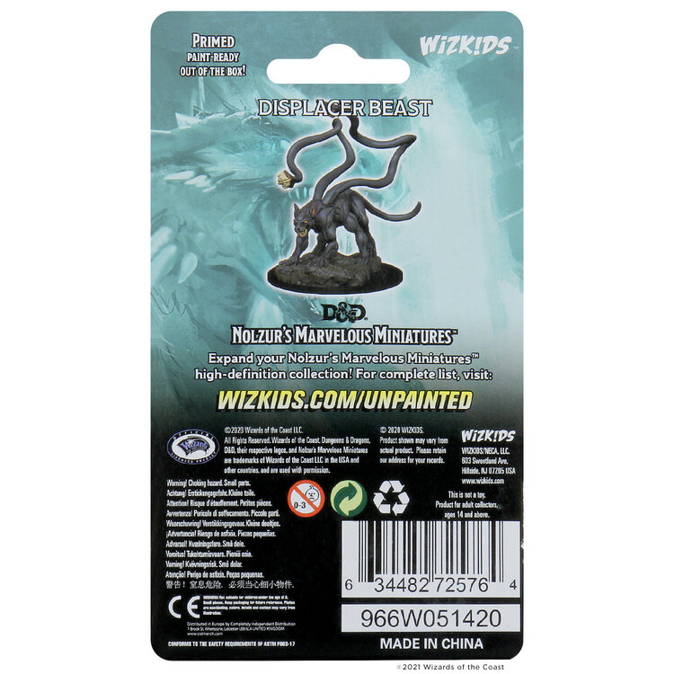 Wizkids Wizkids - Nolzur's Marvelous Miniatures: Displacer Beast