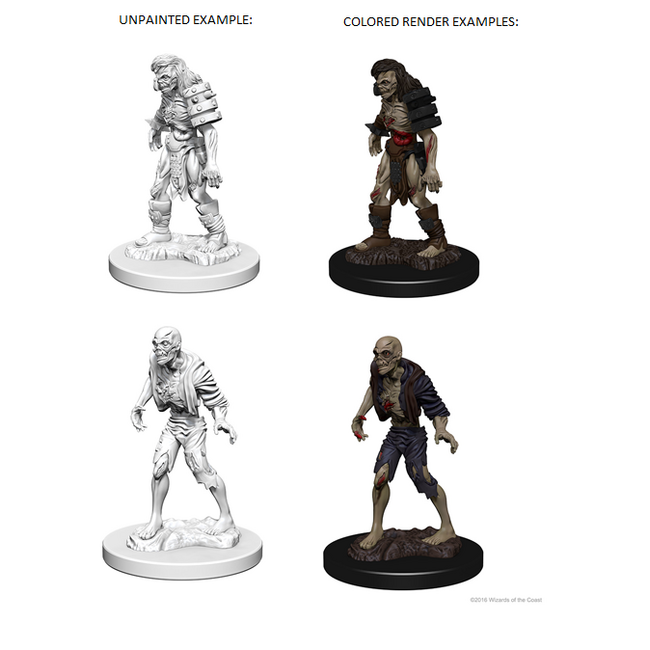 Wizkids Wizkids - Nolzur's Marvelous Miniatures: Zombies