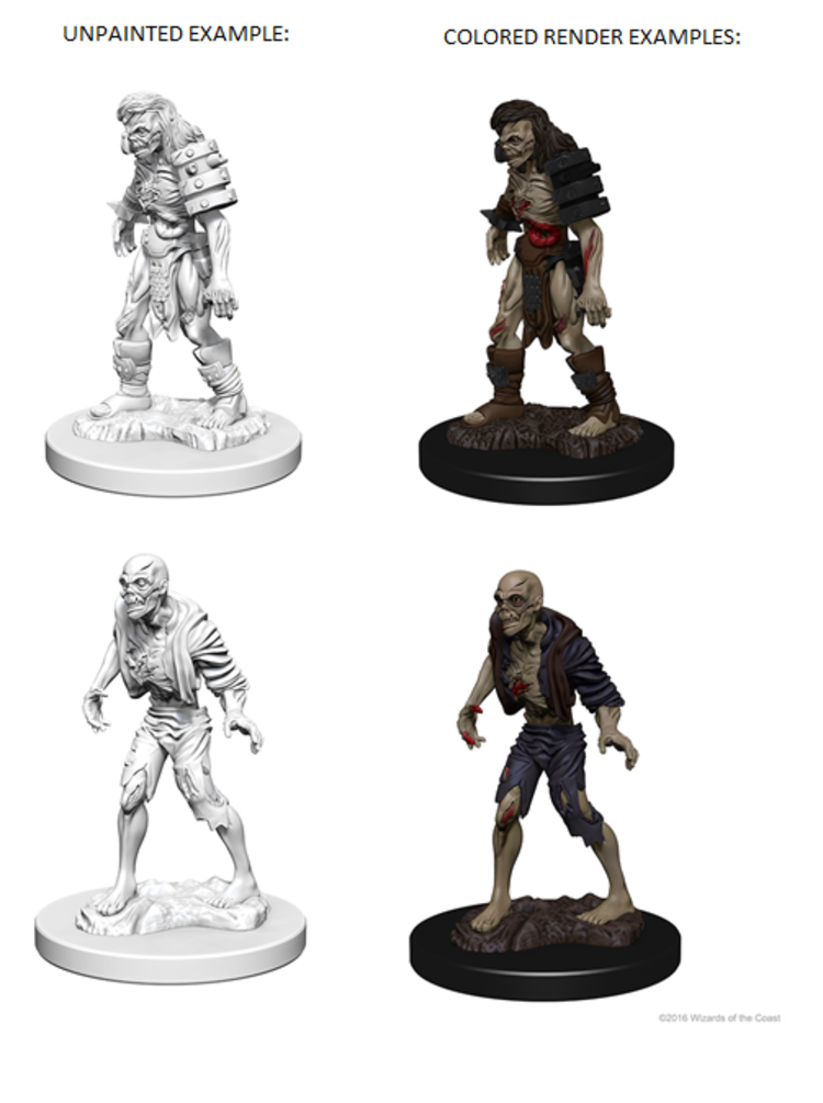Wizkids Wizkids - Nolzur's Marvelous Miniatures: Zombies