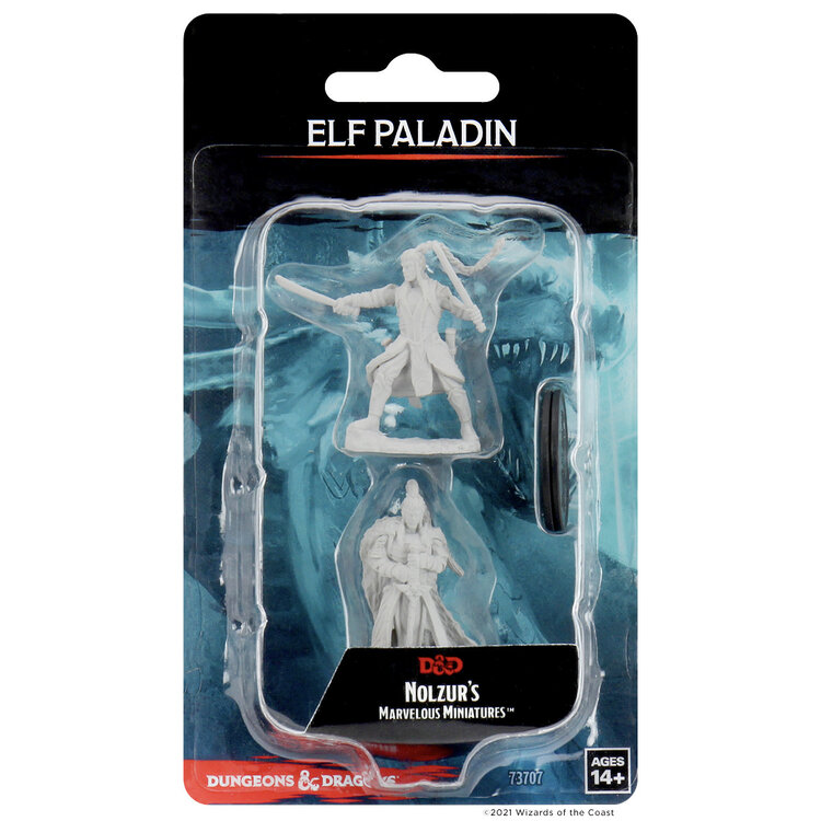 Wizkids Wizkids - Nolzur's Marvelous Miniatures: Elf Paladin