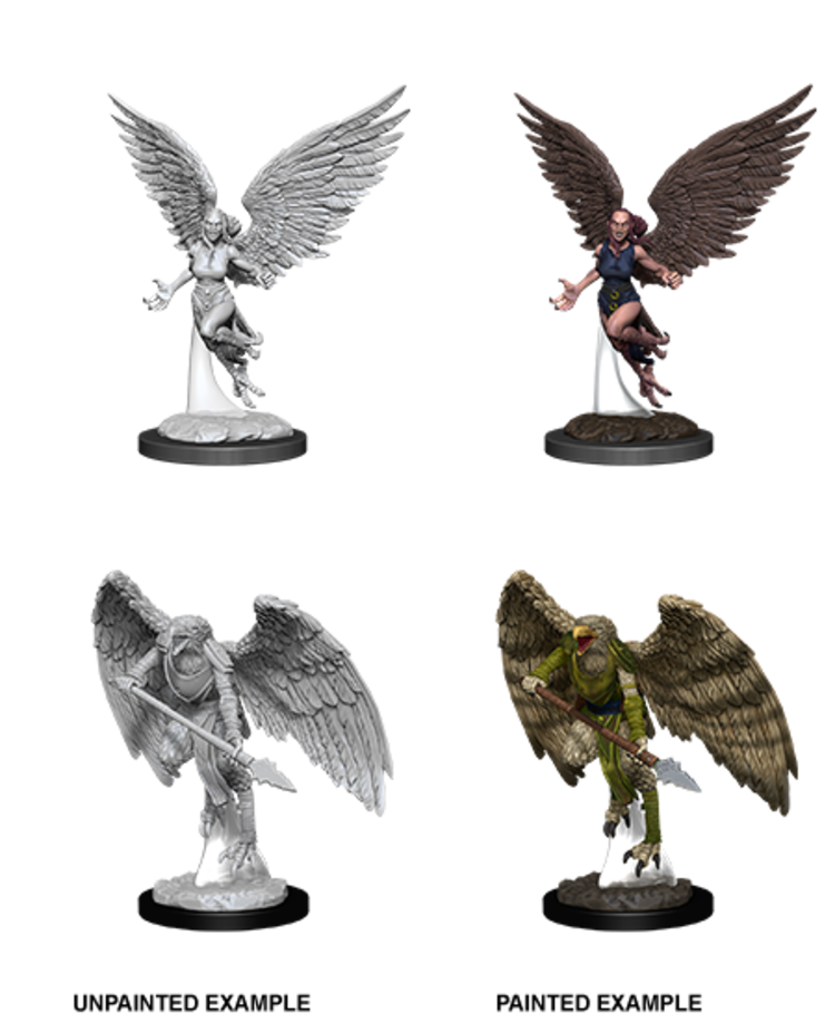 Wizkids Wizkids - Nolzur's Marvelous Miniatures: Harpy & Aarakocra