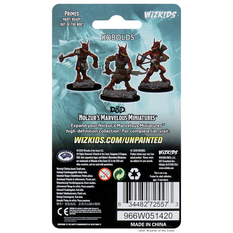Wizkids Wizkids - Nolzur's Marvelous Miniatures: Kobolds