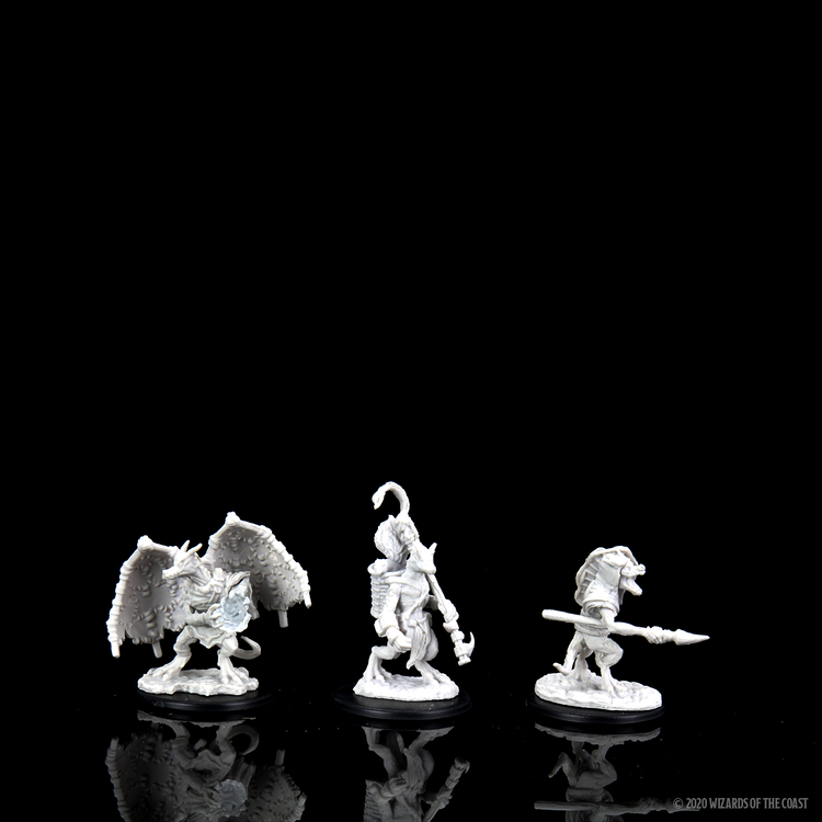 Wizkids Wizkids - Nolzur's Marvelous Miniatures: Kobold Inventor, Dragonshield & Sorcerer
