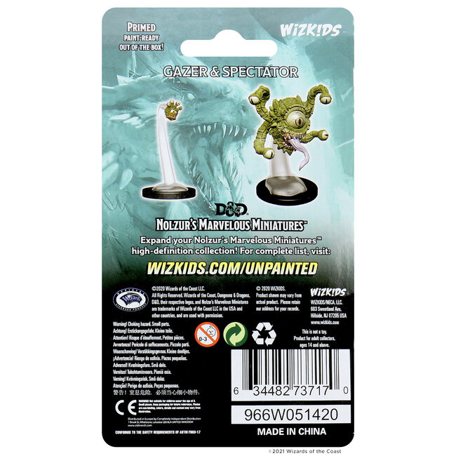 Wizkids Wizkids - Nolzur's Marvelous Miniatures: Gazer & Spectator