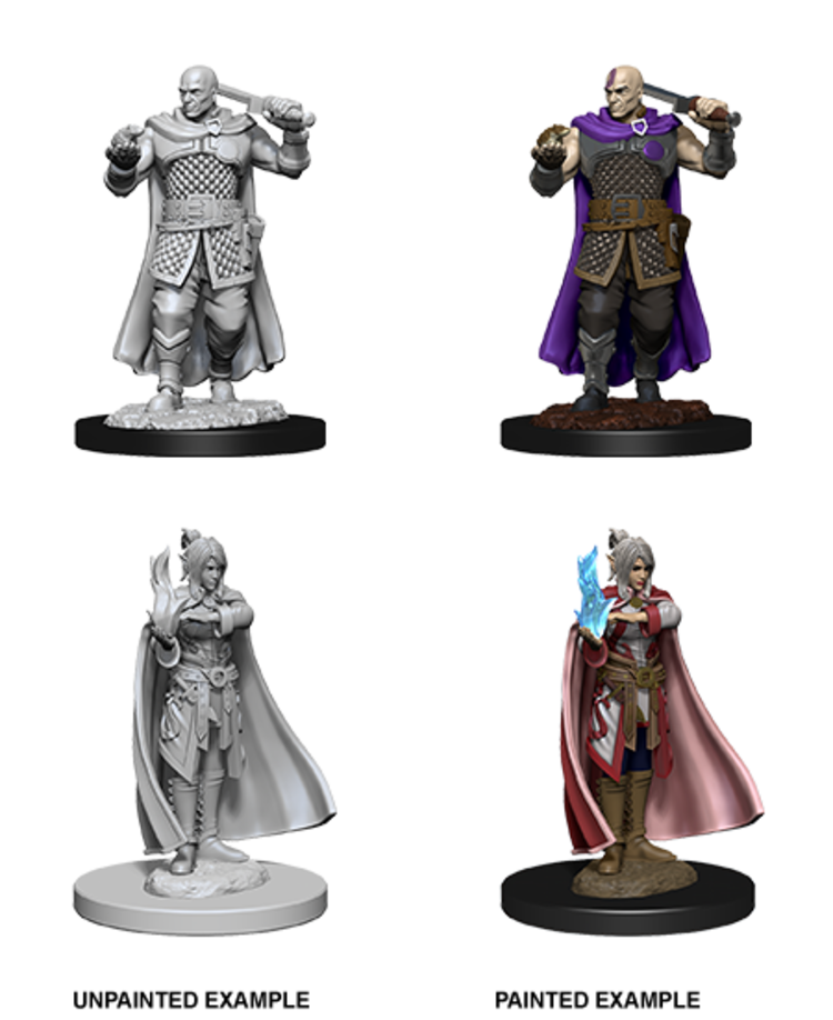 Wizkids Wizkids - Nolzur's Marvelous Miniatures: Human Ranger & Moon Elf Sorcerer