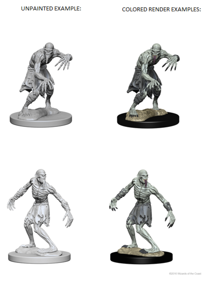 Wizkids Wizkids - Nolzur's Marvelous Miniatures: Ghouls