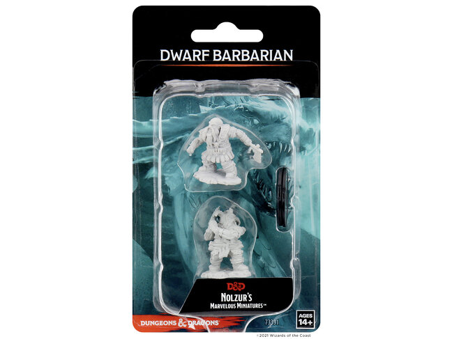 Wizkids Dwarf Barbarian