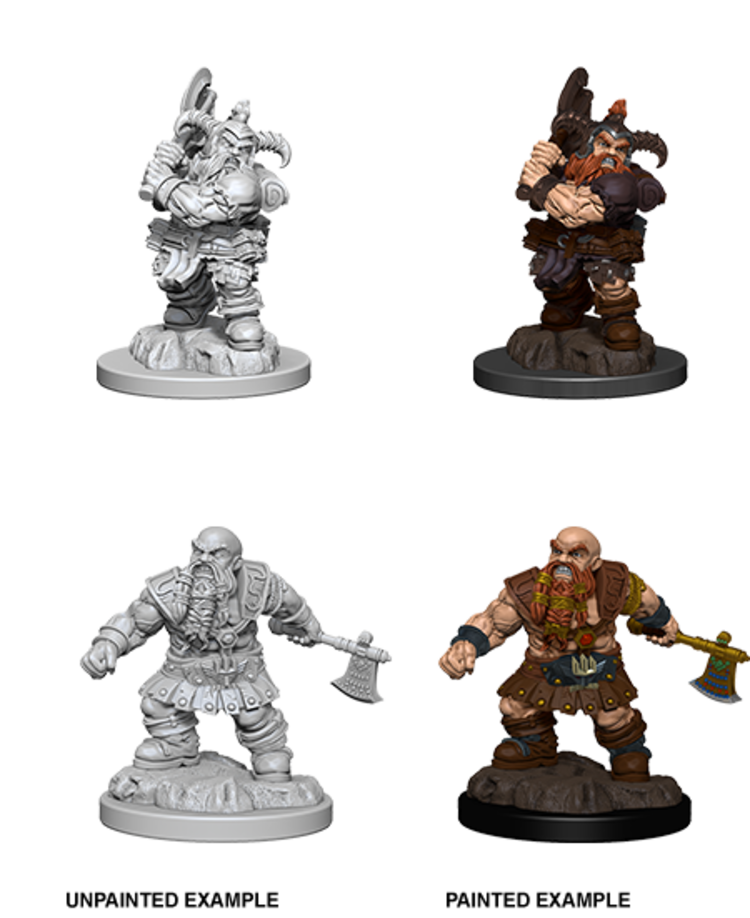 Wizkids Wizkids - Nolzur's Marvelous Miniatures: Dwarf Barbarian