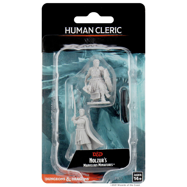 Wizkids Wizkids - Nolzur's Marvelous Miniatures: Human Cleric