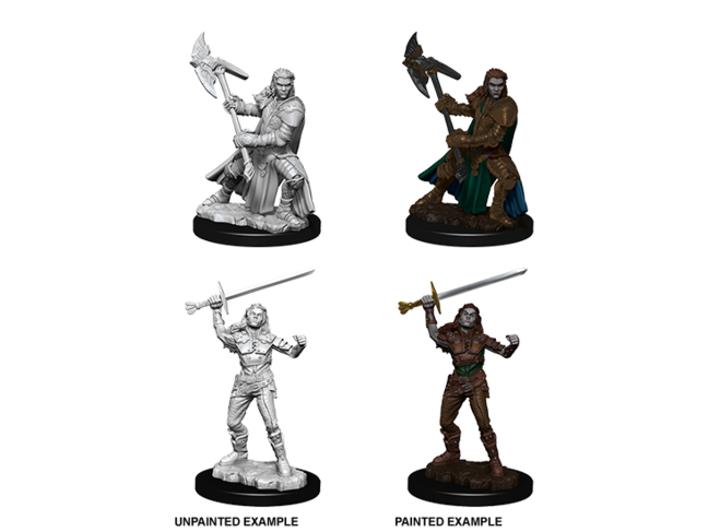 Wizkids Half-Orc Fighter