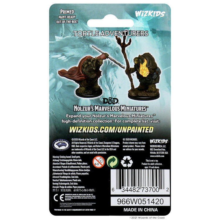 Wizkids Wizkids - Nolzur's Marvelous Miniatures: Tortle Adventurers