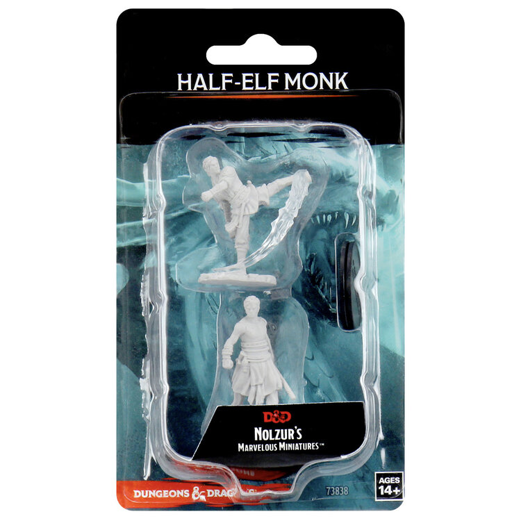 Wizkids Wizkids - Nolzur's Marvelous Miniatures: Half-Elf Monk