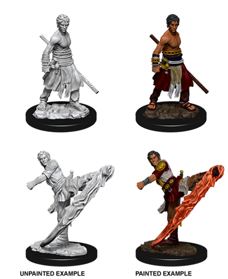 Wizkids Wizkids - Nolzur's Marvelous Miniatures: Half-Elf Monk