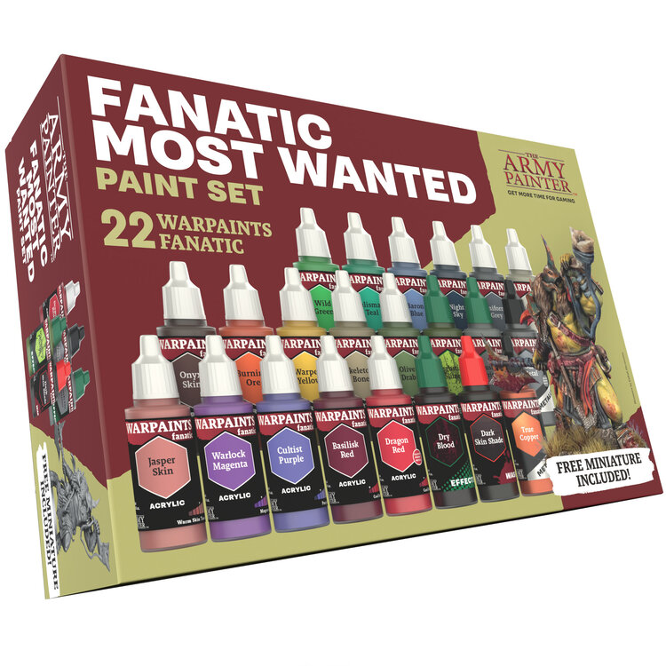 The Army Painter The Army Painter: Fanatic Most Wanted Paint Set