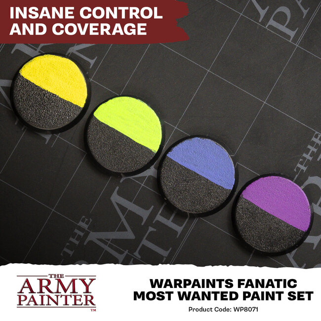 The Army Painter The Army Painter: Fanatic Most Wanted Paint Set