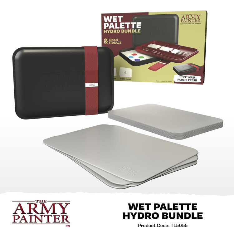The Army Painter The Army Painter: Wet Palette - Hydro Bundle & Brush Storage