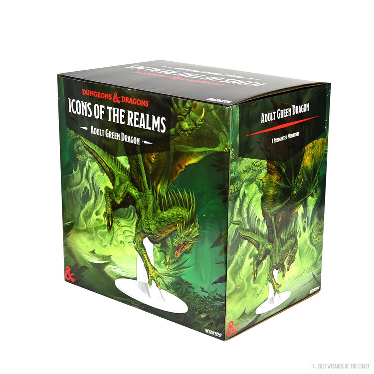Wizkids Wizkids - Icons of the Realms: Adult Green Dragon