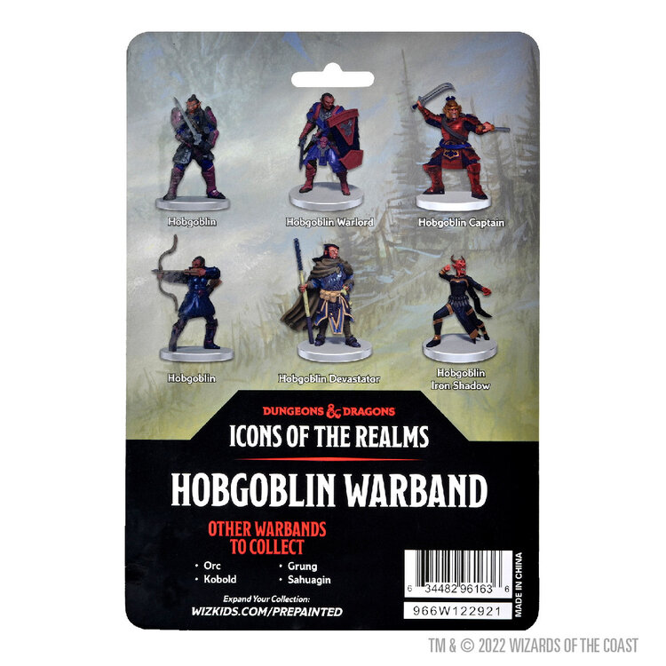 Wizkids Wizkids - Icons of the Realms: Hobgoblin Warband