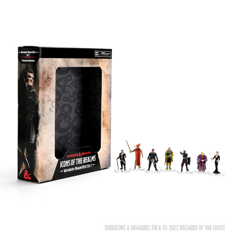Wizkids Wizkids - Icons of the Realms: Waterdeep Dragon Heist Set 2