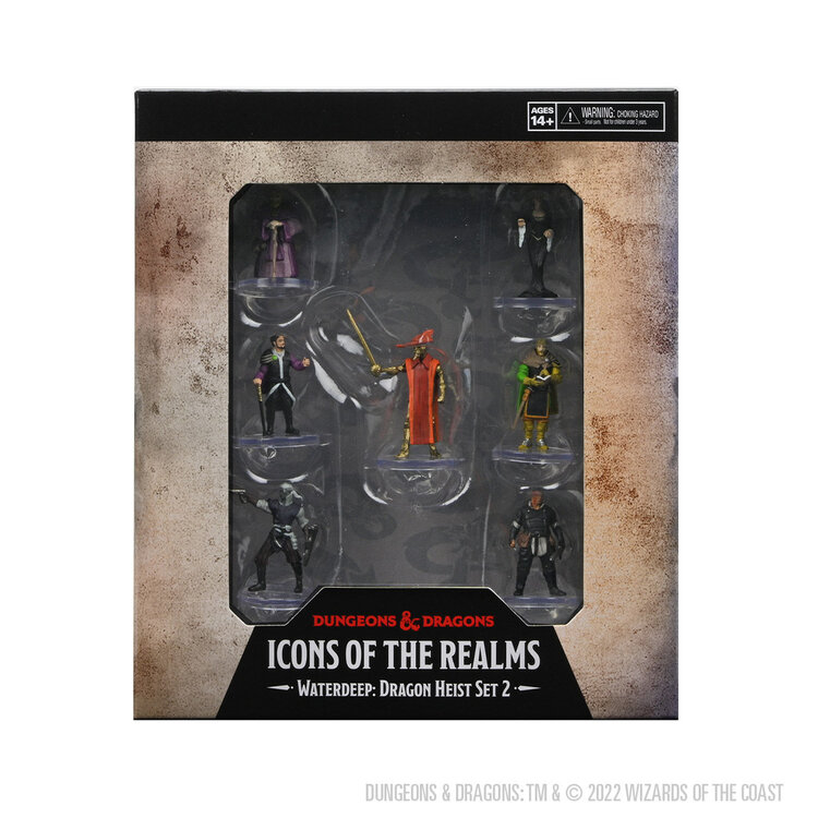Wizkids Wizkids - Icons of the Realms: Waterdeep Dragon Heist Set 2
