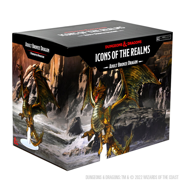 Wizkids Wizkids - Icons of the Realms: Adult Bronze Dragon