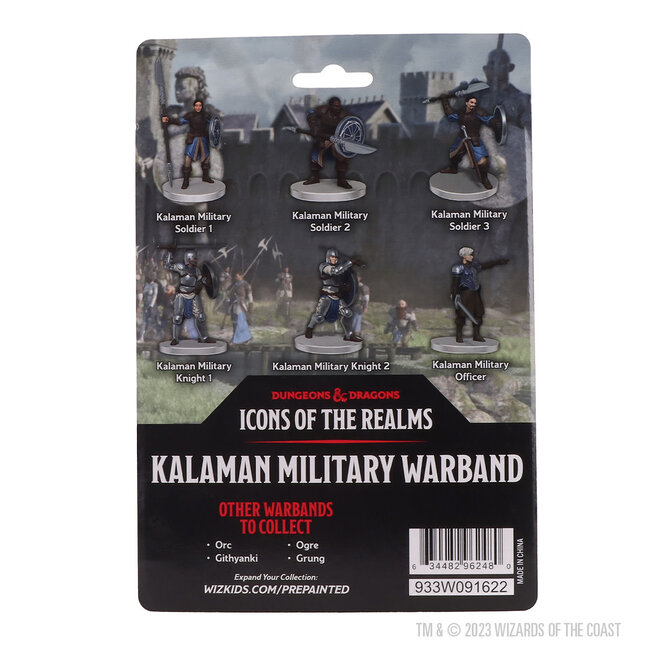 Wizkids Wizkids - Icons of the Realms: Kalaman Military Warband