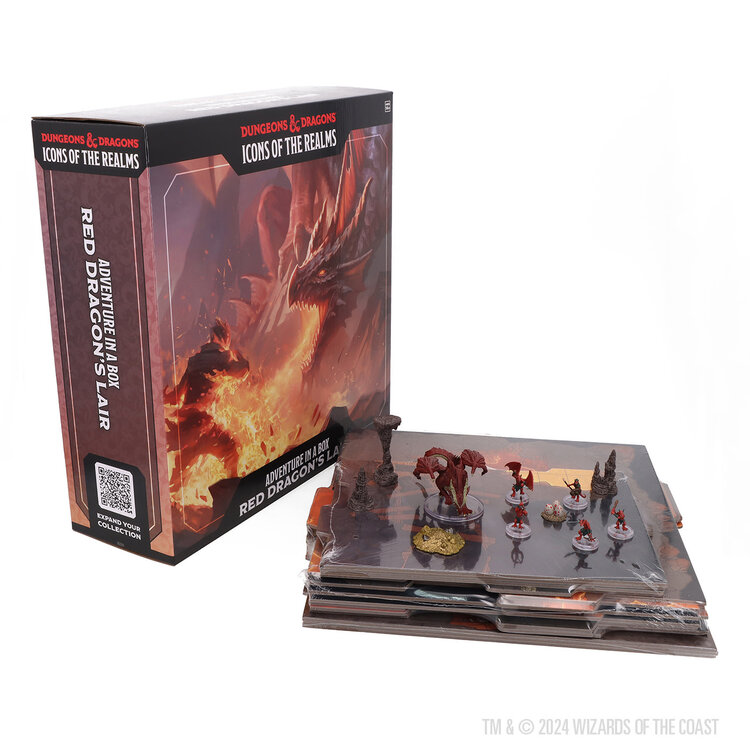 Wizkids Wizkids - Icons of the Realms: Adventure in a Box - Red Dragon's Lair