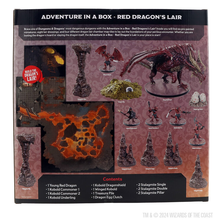 Wizkids Wizkids - Icons of the Realms: Adventure in a Box - Red Dragon's Lair