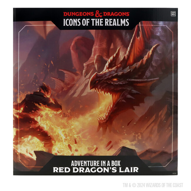 Wizkids Wizkids - Icons of the Realms: Adventure in a Box - Red Dragon's Lair