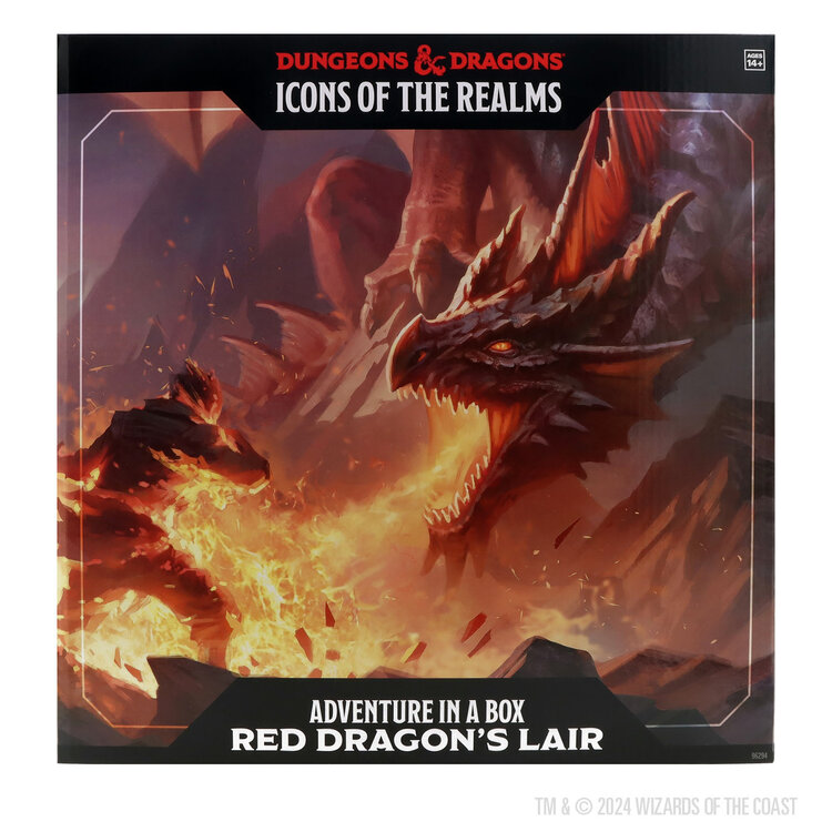 Wizkids Wizkids - Icons of the Realms: Adventure in a Box - Red Dragon's Lair