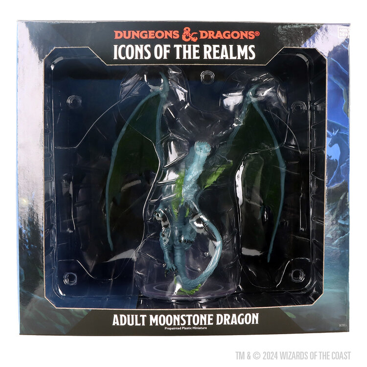 Wizkids Wizkids - Icons of the Realms: Adult Moonstone Dragon