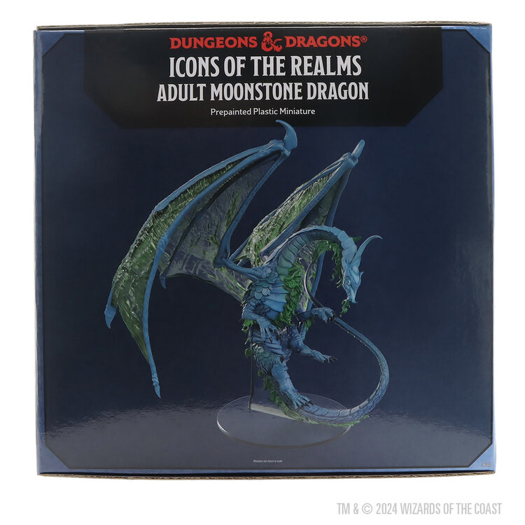 Wizkids Wizkids - Icons of the Realms: Adult Moonstone Dragon