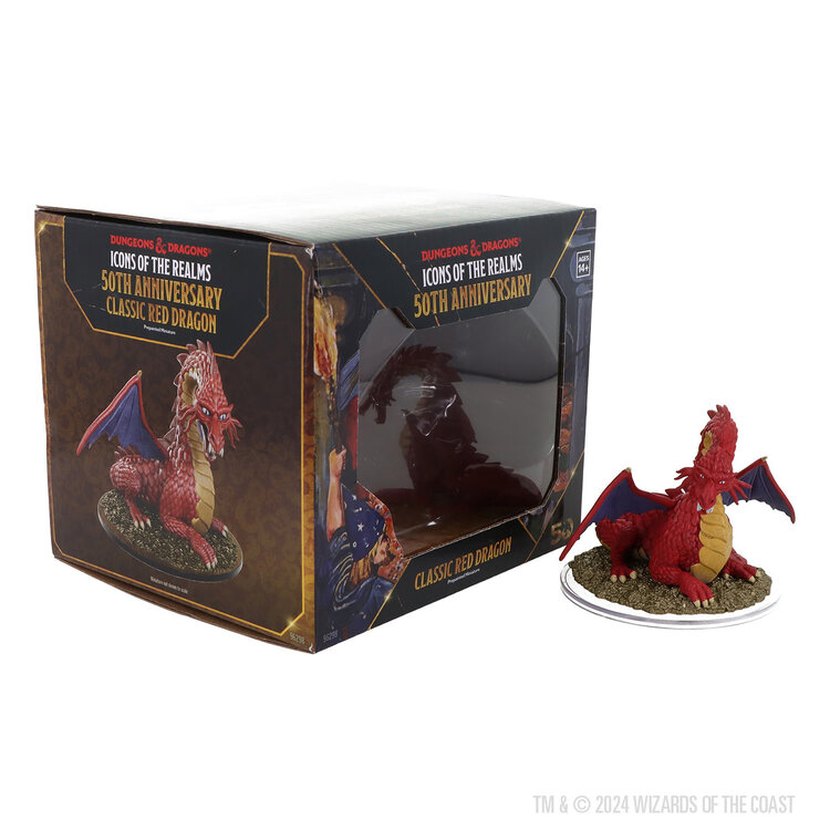 Wizkids Wizkids - Icons of the Realms: Classic Red Dragon