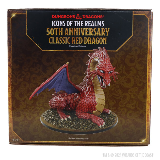 Wizkids Wizkids - Icons of the Realms: Classic Red Dragon