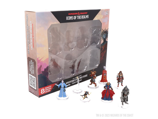 Wizkids Planescape: Adventures in the Multiverse Character Miniatures