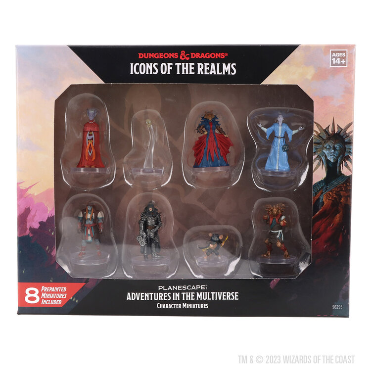 Wizkids Wizkids - Icons of the Realms - Planescape: Adventures in the Multiverse Character Miniatures