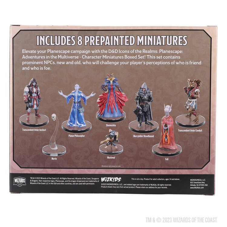 Wizkids Wizkids - Icons of the Realms - Planescape: Adventures in the Multiverse Character Miniatures
